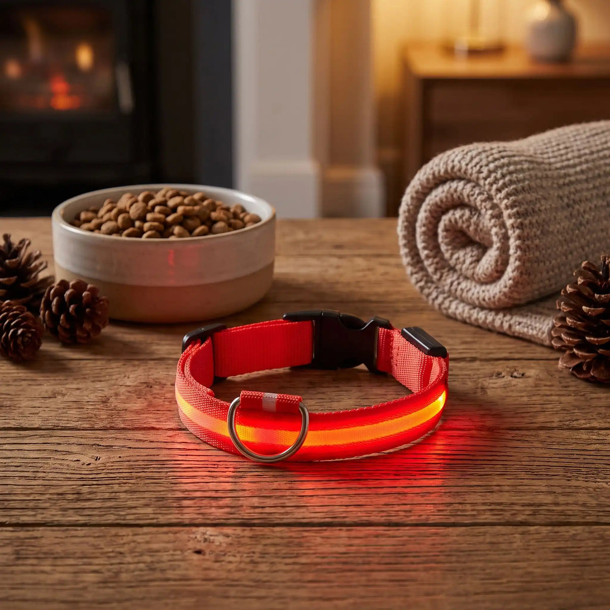 Collier lumineux pour chien | Rechargeable 500m