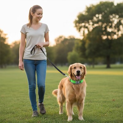 Collier pour Chien Design ergonomique et confortable: évite les irritations au niveau du cou 