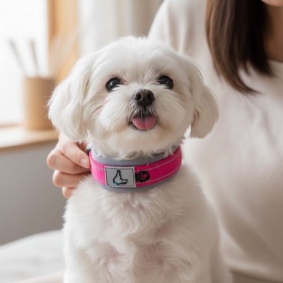 Collier pour Chien Entretien facile: matériau lavable qui conserve son aspect neuf 