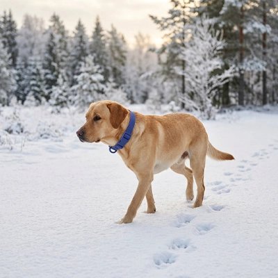 Collier pour Chien Utilisable par tous les temps sans altération ni dégradation du matériau