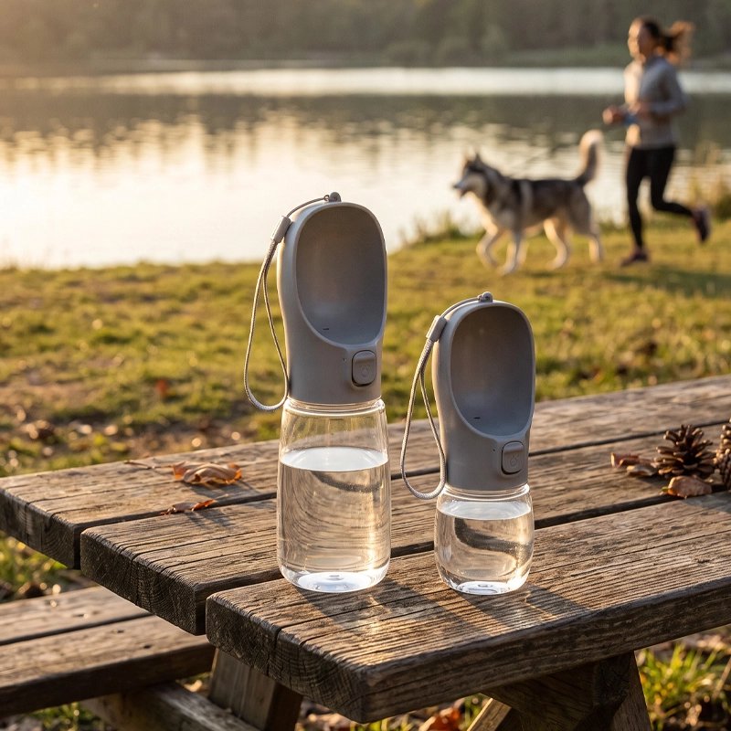 Gourde pour Chien démonstration des grsseur de gourde 