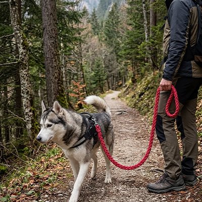 Laisse pour Chien Matière tressée robuste