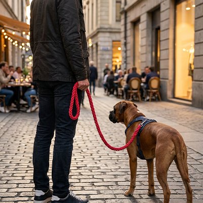 Laisse pour Chien Poignée de préhension confortable