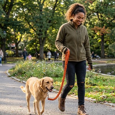 Laisse pour Chien S'adapte à différentes races et gabarits de chiens